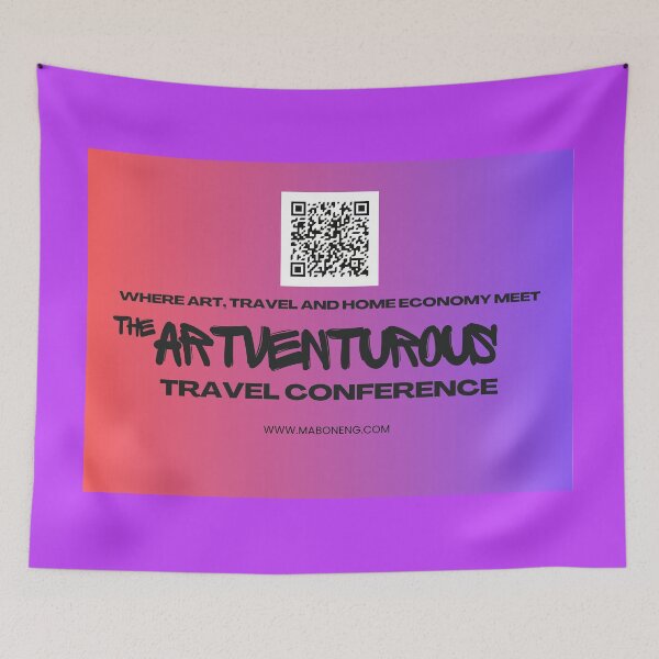 Item preview, ArtVenturous Travel Conference LOGO QR6 designed and sold by Siphiwe Ngwenya The Founder.