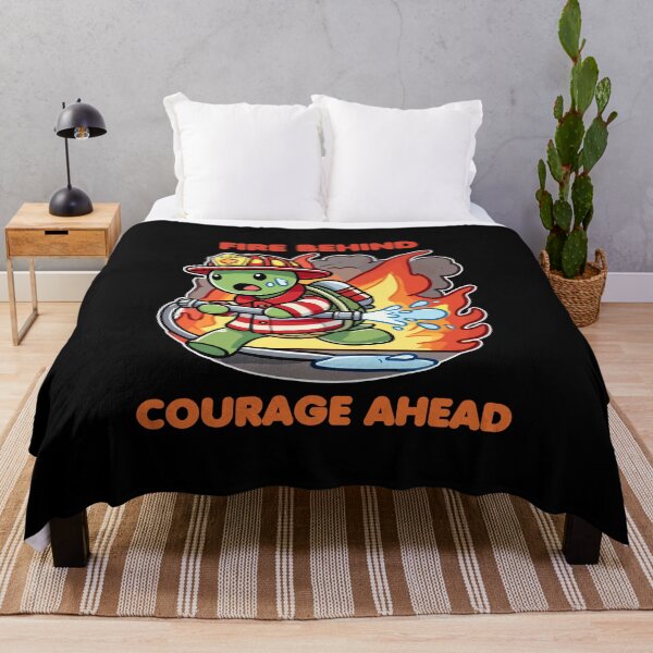 Item preview, Turtle Firefighter - Fire Behind Courage Ahead designed and sold by MaateoDesign.