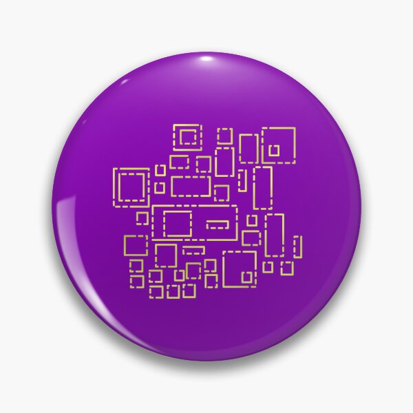 Item preview, Gold Blocks on Purple designed and sold by Art in My Loft.