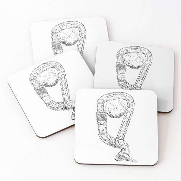 Item preview, Atlas and Ursa Major - Climbing - Climbers - Mountaineering - Hiking - Carabiner - Stoicism - Mythology designed and sold by designsbyMoiLS.