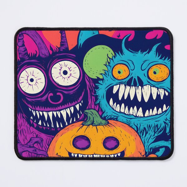 Item preview, spooky monsters designed and sold by designbykira.
