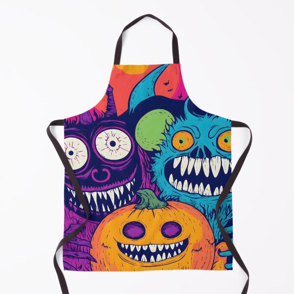 Item preview, spooky monsters designed and sold by designbykira.