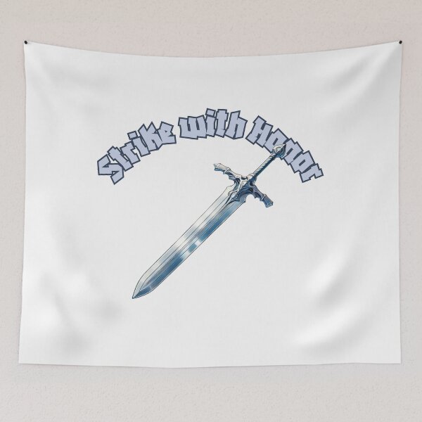 Item preview, Strike with Honor Noble Sword Battle Warrior Design designed and sold by kylmllr101684.