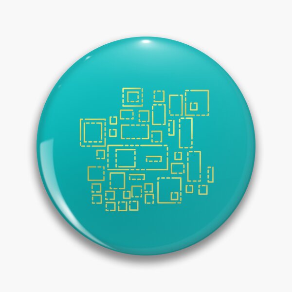 Item preview, Gold Blocks on Teal designed and sold by Art in My Loft.