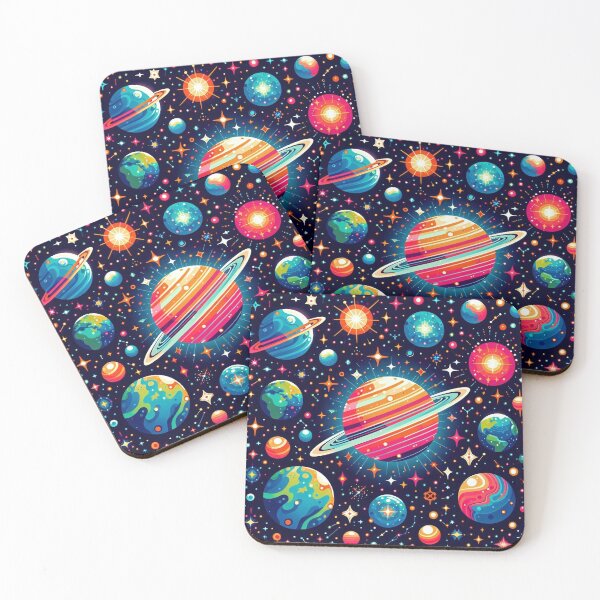Item preview, Vibrant Planetary Space Adventure designed and sold by JavisSRDesign.