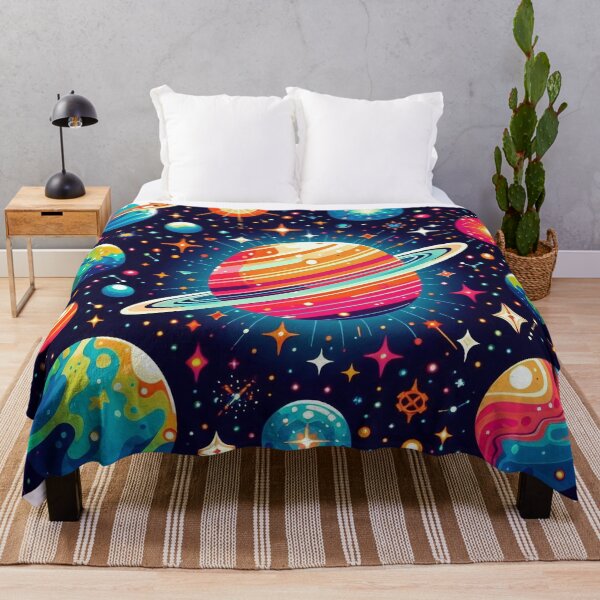 Item preview, Vibrant Planetary Space Adventure designed and sold by JavisSRDesign.