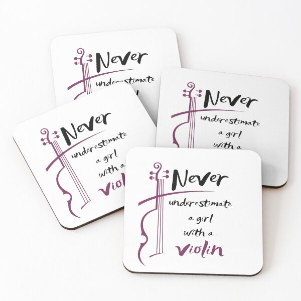 Item preview, Violin Girl Never Underestimate A Girl With A Violin designed and sold by Angie-Atelier.