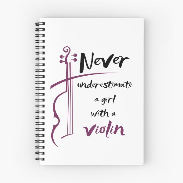 Item preview, Violin Girl Never Underestimate A Girl With A Violin designed and sold by Angie-Atelier.