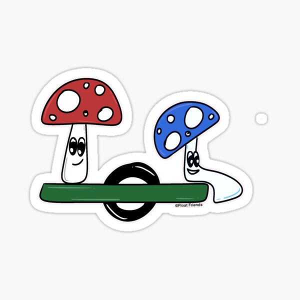 Mushroom Friends Sticker