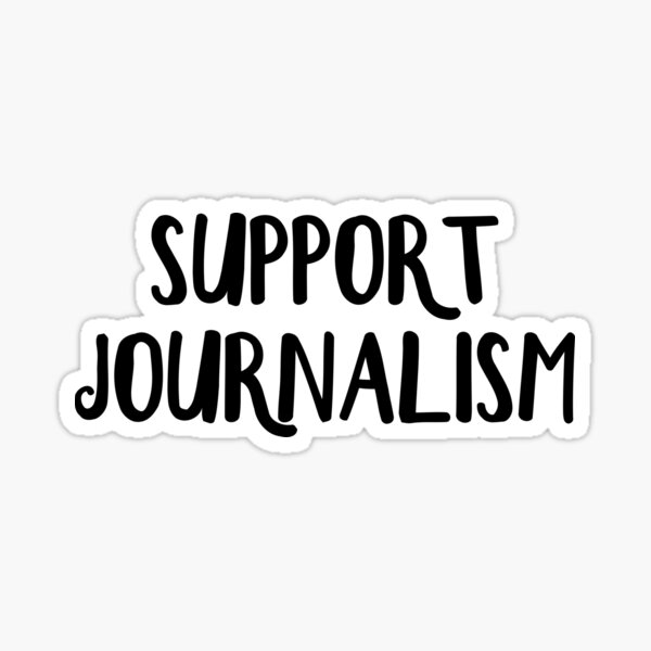 Aperçu de l'œuvre Soutenir le journalisme créée et vendue par allthetees.