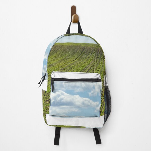 Item preview, Young green wheat in the field landscape,sunny autumn day designed and sold by goceris.