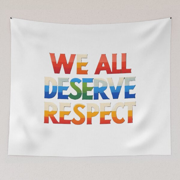 Item preview, Todos Merecemos Respeito / We All Deserve Respect designed and sold by debbiebento.