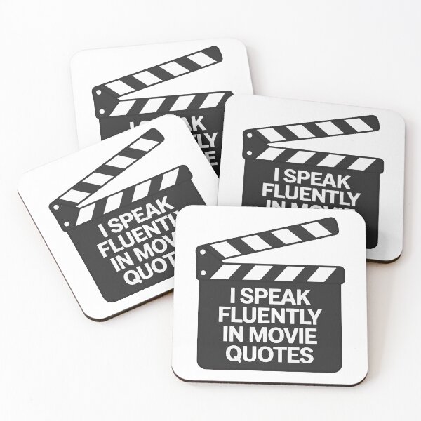 Item preview, I Speak Fluently In Movie Quotes designed and sold by NiftyWrx.