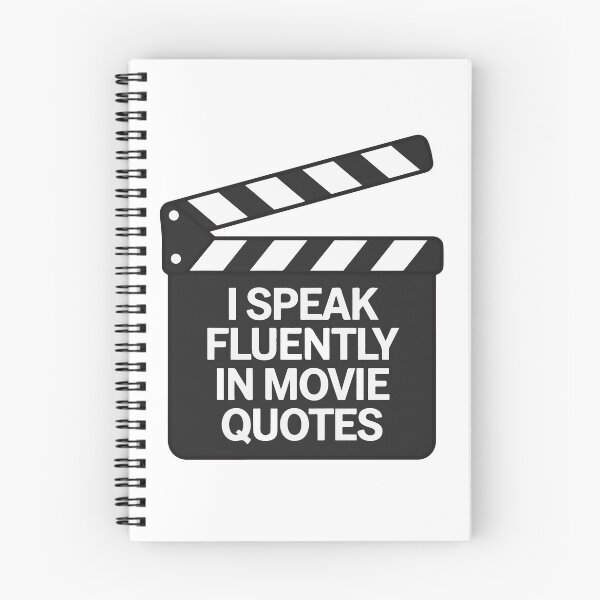 Item preview, I Speak Fluently In Movie Quotes designed and sold by NiftyWrx.