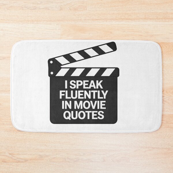 Item preview, I Speak Fluently In Movie Quotes designed and sold by NiftyWrx.