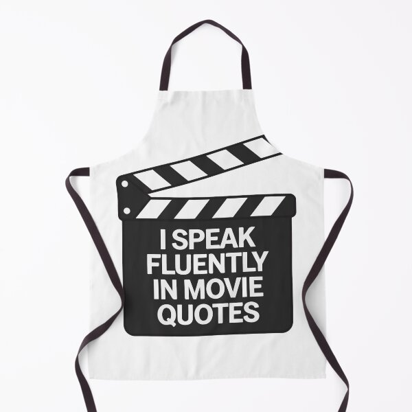 Item preview, I Speak Fluently In Movie Quotes designed and sold by NiftyWrx.