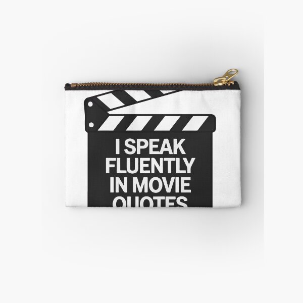 Item preview, I Speak Fluently In Movie Quotes designed and sold by NiftyWrx.