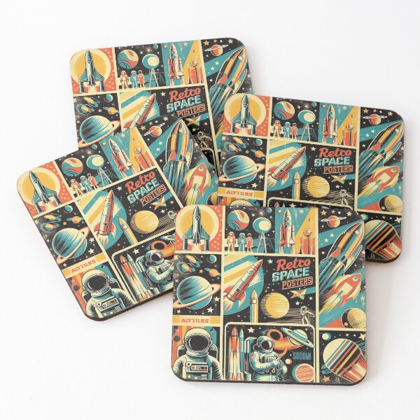 Item preview, Retro Space Exploration Posters designed and sold by JavisSRDesign.