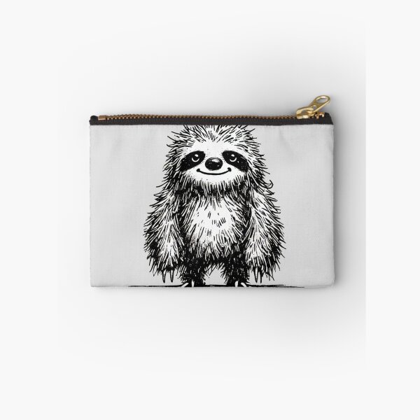 Item preview, Scruffy Sloth Monster - Quirky Creature designed and sold by Blink Art Studio.