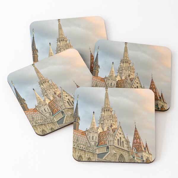 Item preview, The Matthias church in sunset, Budapest Hungary designed and sold by goceris.