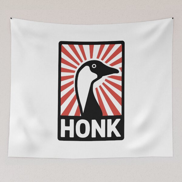 Item preview, HONK Propaganda Goose designed and sold by NiftyWrx.