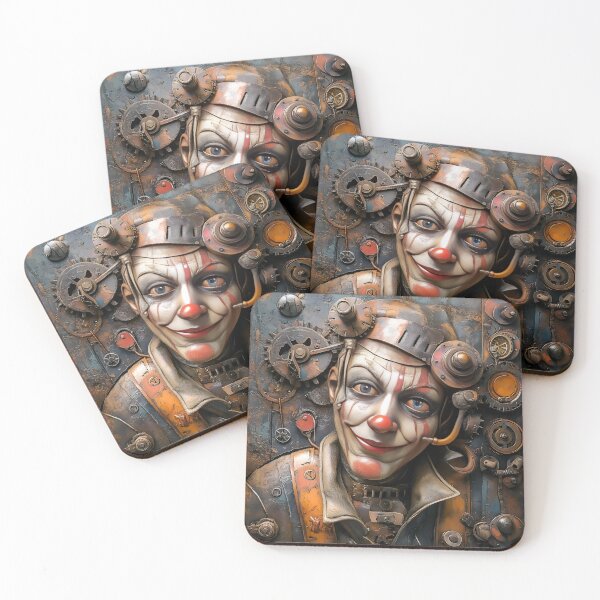 Item preview, Weird Steampunk Clown designed and sold by effervescence.