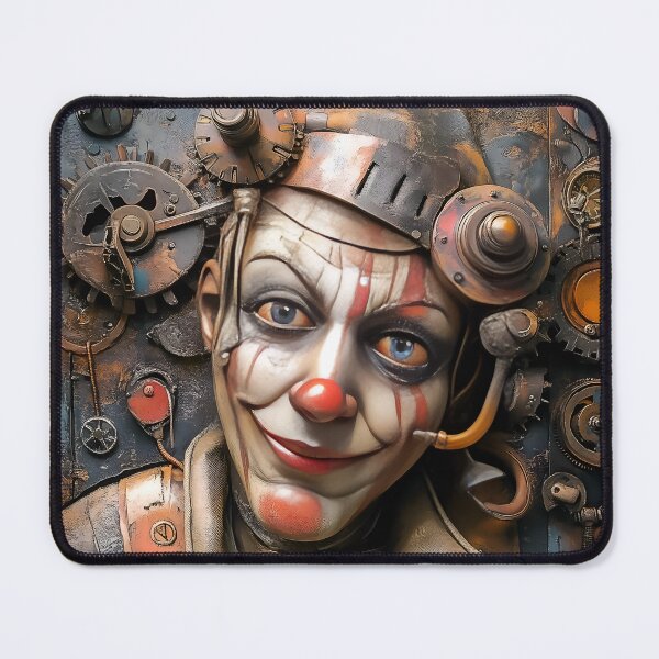 Item preview, Weird Steampunk Clown designed and sold by effervescence.