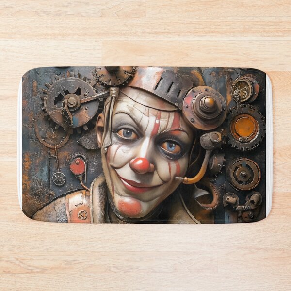 Item preview, Weird Steampunk Clown designed and sold by effervescence.