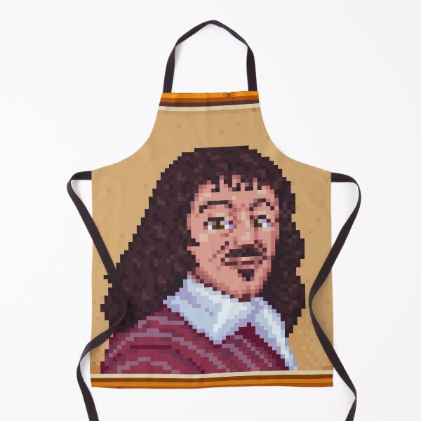 Item preview, Framed René Descartes designed and sold by SemioticOnion.