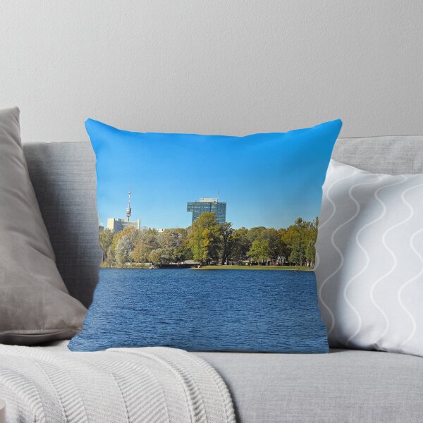 Item preview, Skyline of Vienna and Donau river,autumn season designed and sold by goceris.