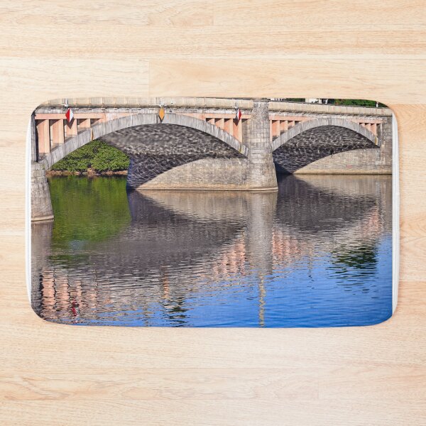 Item preview, Manes bridge on Vltava river reflection in water,Prague,Czech republic designed and sold by goceris.
