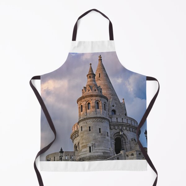 Item preview, Fishermen's Bastion in Budapest in the sunset designed and sold by goceris.