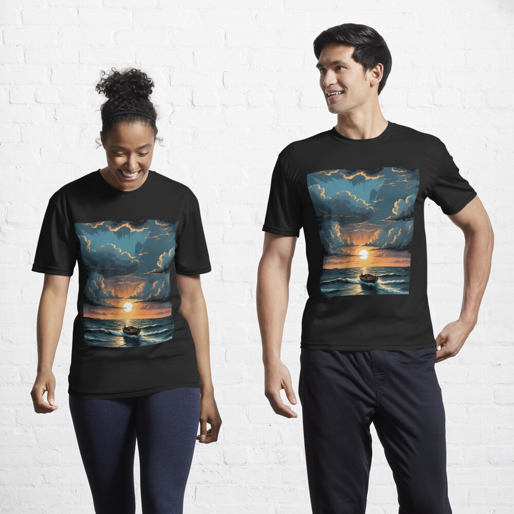 Item preview, Active T-Shirt designed and sold by HorizonHues.