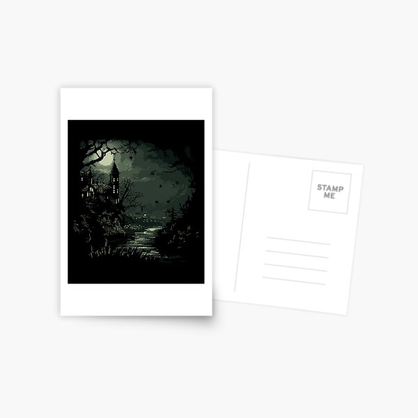 Item preview, Dark fantasy pixel nightmare  designed and sold by GlitchGrotesque.