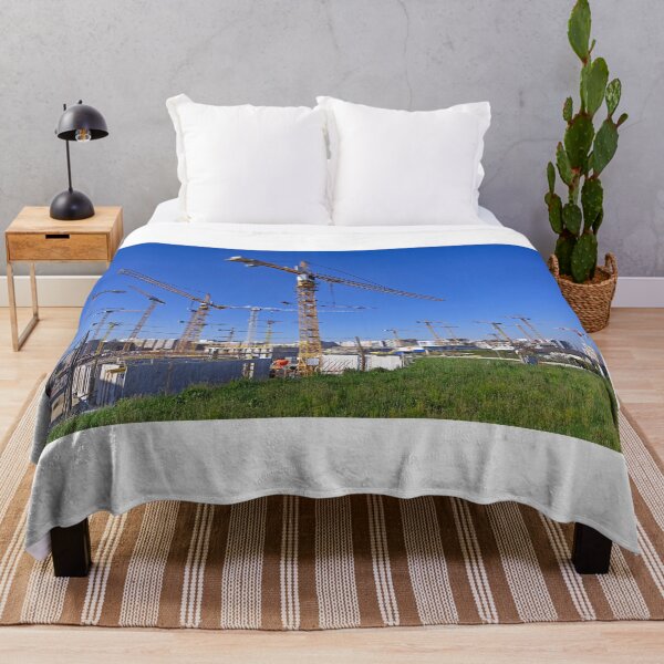 Item preview, Cranes and machinery new building construction site in Vienna,Austria designed and sold by goceris.