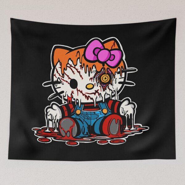 Item preview, Killer kitty designed and sold by CasuallyChaotic.