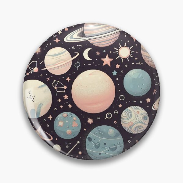 Item preview, Vintage Planetary Space Exploration designed and sold by JavisSRDesign.