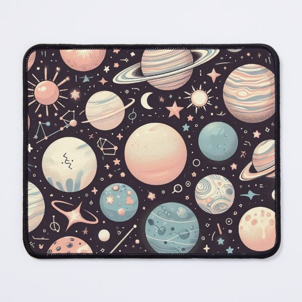 Item preview, Vintage Planetary Space Exploration designed and sold by JavisSRDesign.