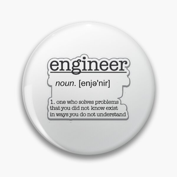 Item preview, Funny Engineer Definition Design designed and sold by NiftyWrx.
