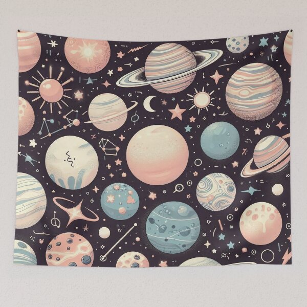 Item preview, Vintage Planetary Space Exploration designed and sold by JavisSRDesign.