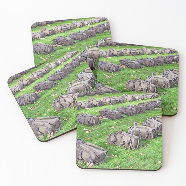 Item preview, tactical military backpacks lie on the grass designed and sold by goceris.
