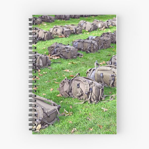 Item preview, tactical military backpacks lie on the grass designed and sold by goceris.