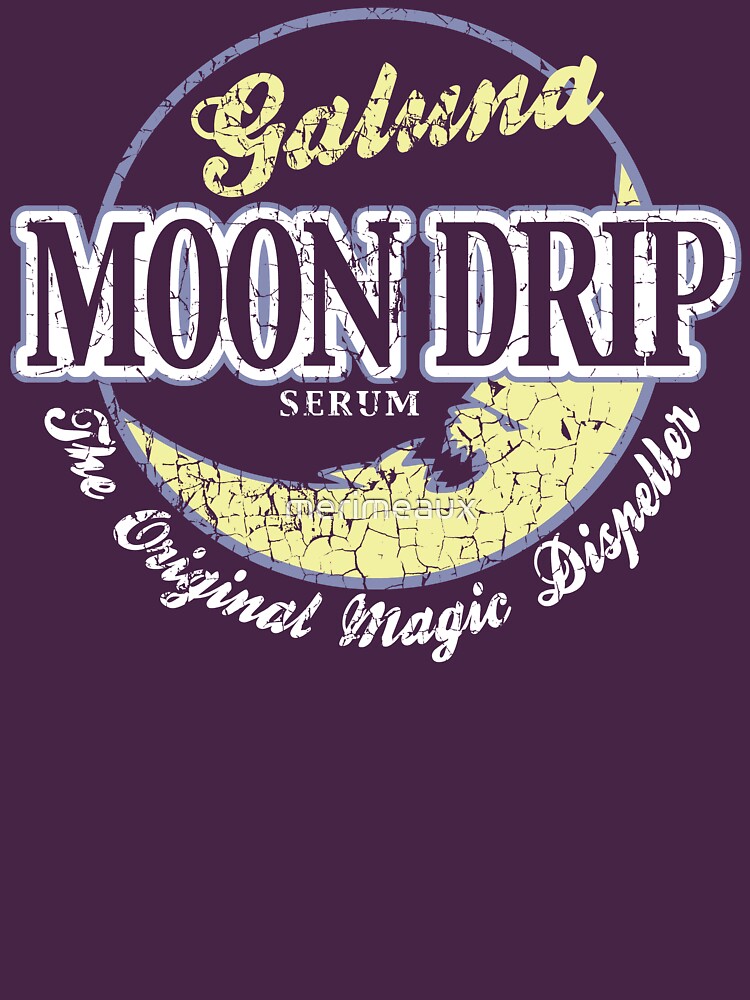 Thumbnail 7 of 7, Essential T-Shirt, Galuna Moon Drip designed and sold by merimeaux.