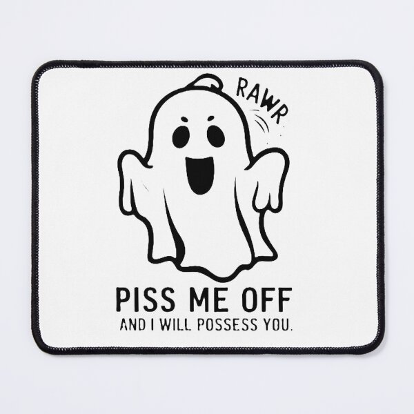 Item preview, Fantasma Brincalhão - Não Me Irrite / Playful Ghost - Don’t Piss Me Off designed and sold by debbiebento.