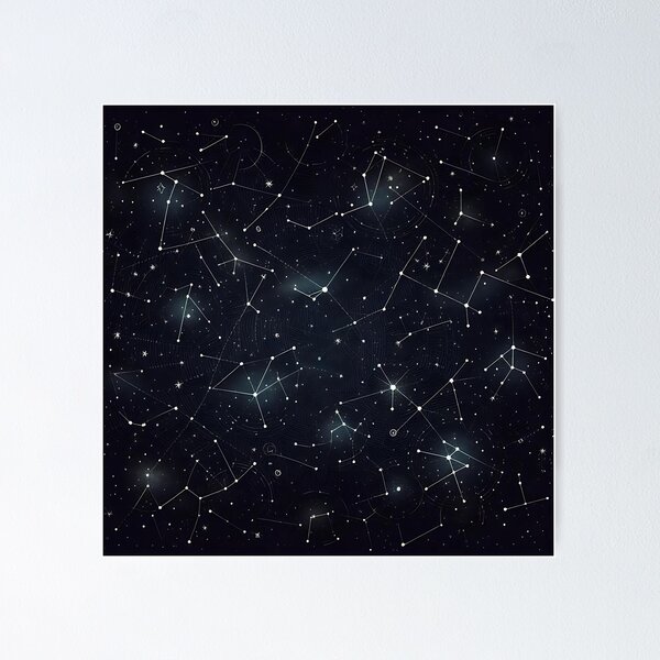 Item preview, Celestial Night Sky Constellations designed and sold by JavisSRDesign.