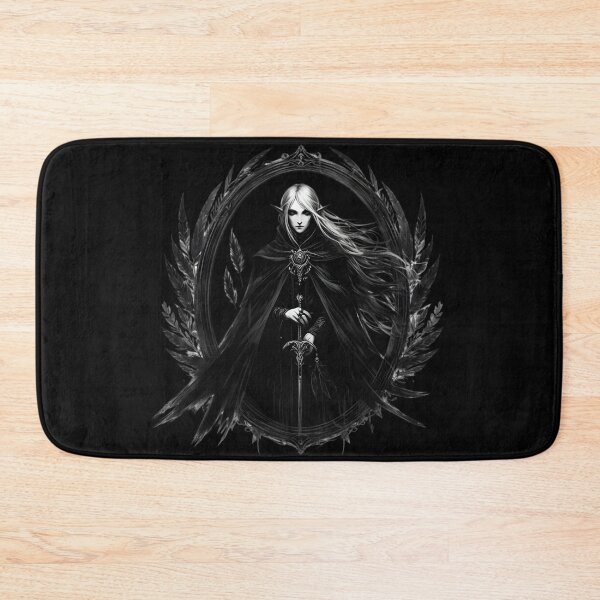 Item preview,  Dark Elven Warrior in Gothic Fantasy Frame designed and sold by IllumeInk.