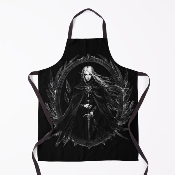 Item preview,  Dark Elven Warrior in Gothic Fantasy Frame designed and sold by IllumeInk.