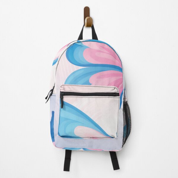 Item preview, A butterfly design with alternating pink and blue hues. designed and sold by HEMRO.