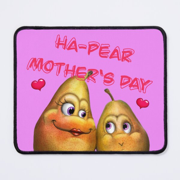 Item preview, HaPEAR Mothers's Day! Mother's Day Pears Fruit Mom Child designed and sold by shamrock-illus.