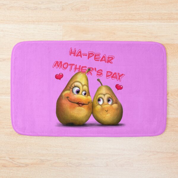 Item preview, HaPEAR Mothers's Day! Mother's Day Pears Fruit Mom Child designed and sold by shamrock-illus.
